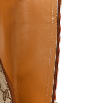 Gucci Monogram Cordovan Lux GG Knee High Boots 36 Beige Cuir 11 of 15