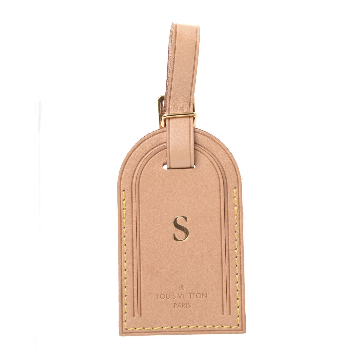 Louis Vuitton Vachetta Luggage Tag 1 of 3