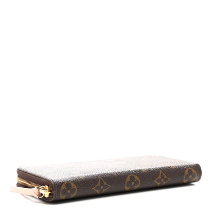 Louis Vuitton Monogram Clemence Wallet Rose Ballerine 4 of 7