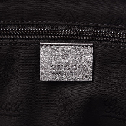 Gucci Imprime Monogram Medium Zippered Shopping Tote Pewter 6 of 10