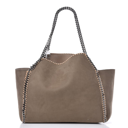 Stella McCartney Shaggy Deer Falabella Reversible Tote Clotted Cream 4 of 11