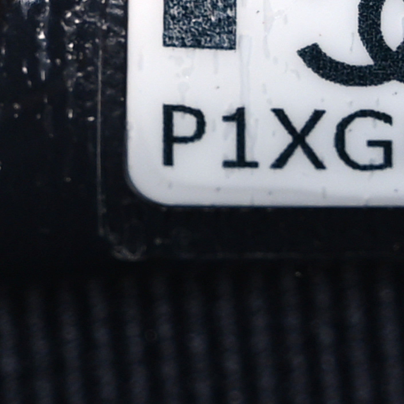 Denim Quilted Top Handle Slim Vanity Case With Chain Dark Blue Orange