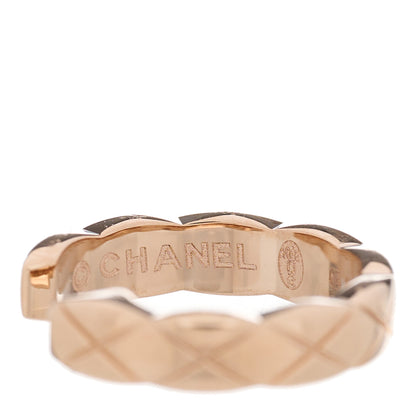 Chanel 18K Beige Gold Coco Crush Single Ear Cuff Earring 3 of 6