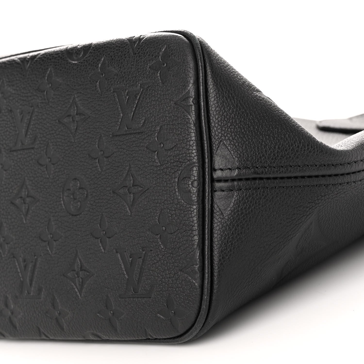 Louis Vuitton Empreinte Monogram Giant Neverfull MM Black 10 of 11