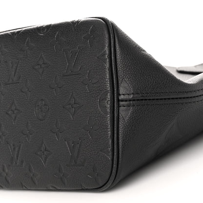 Louis Vuitton Empreinte Monogram Giant Neverfull MM Black 10 of 11