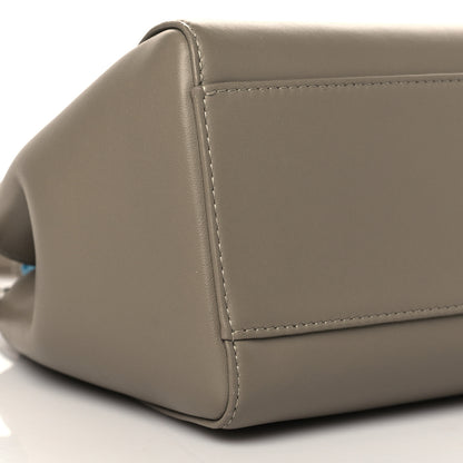 Fendi Nappa Stacked Bar Mini Peekaboo Iconic Satchel Tortora 8 of 9