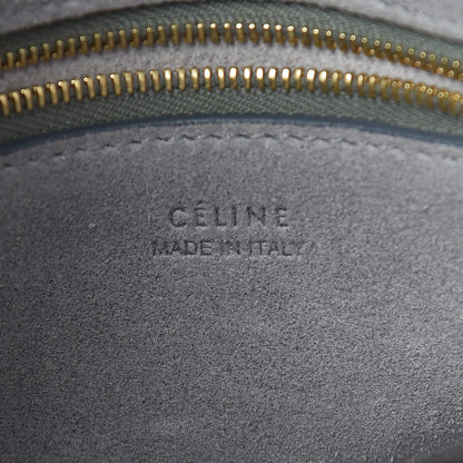 Celine Soft Grained Calfskin Small Sangle Bucket Bag Storm 7 of 13