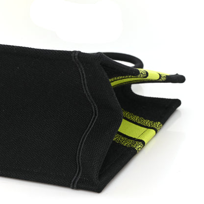 Christian Dior Canvas Embroidered Medium Miss Dior Graffiti Book Tote Green Blue 10 of 12