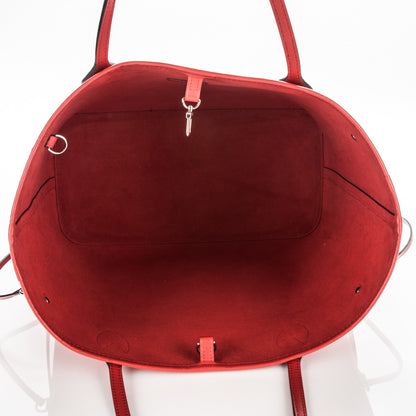 Louis Vuitton Epi Neverfull MM Coquelicot 5 of 11