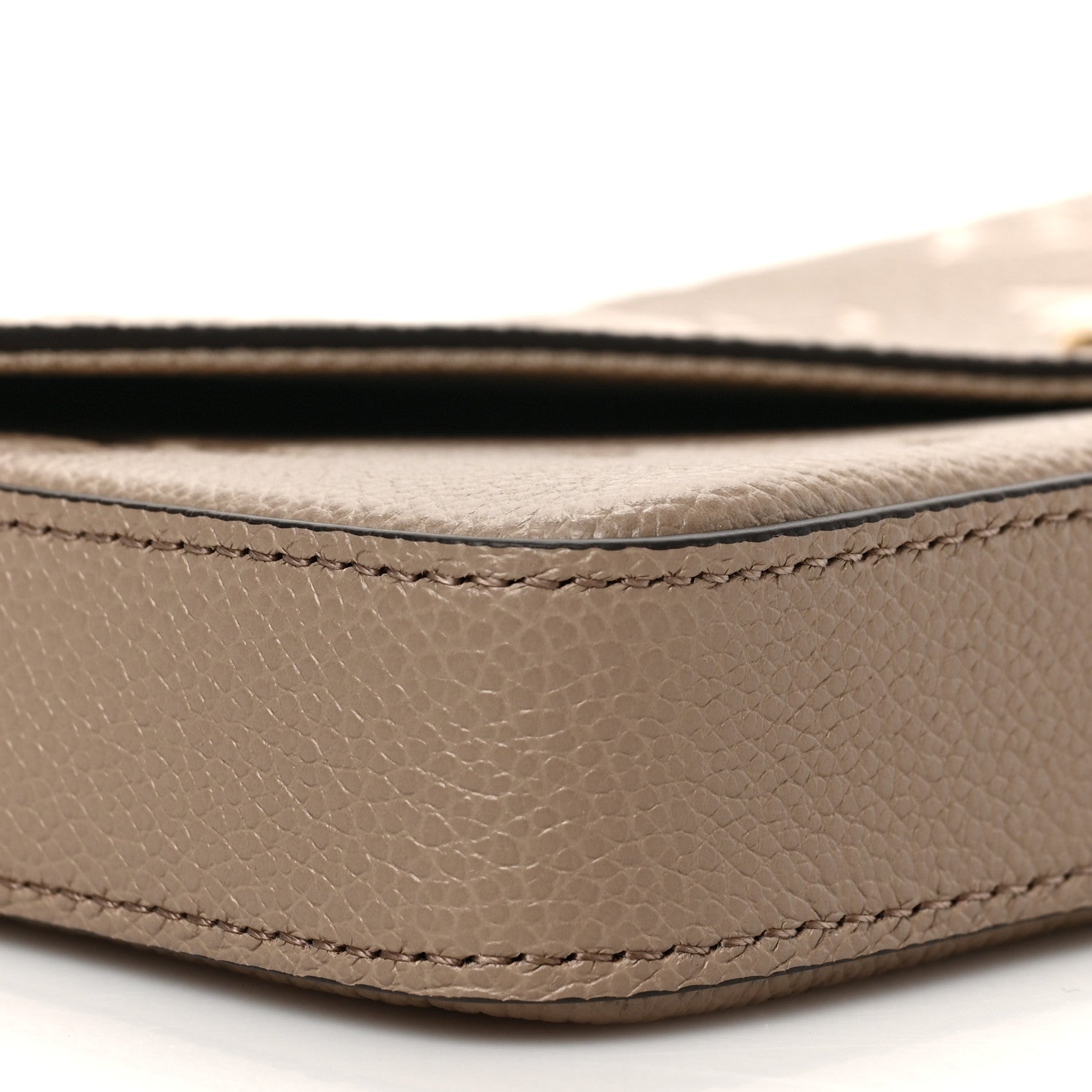 Louis Vuitton Empreinte Monogram Giant Felicie Pochette Tourterelle Creme 8 of 9