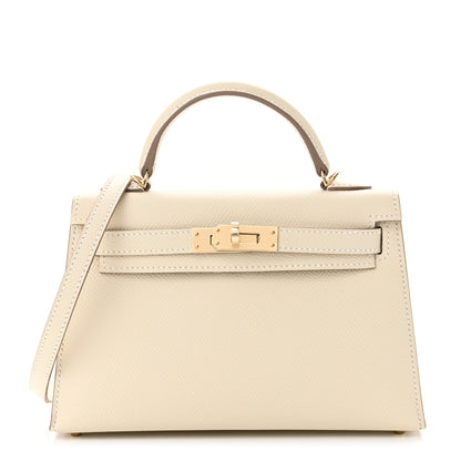 Hermes Epsom Mini Kelly Sellier 20 Craie 1 of 11