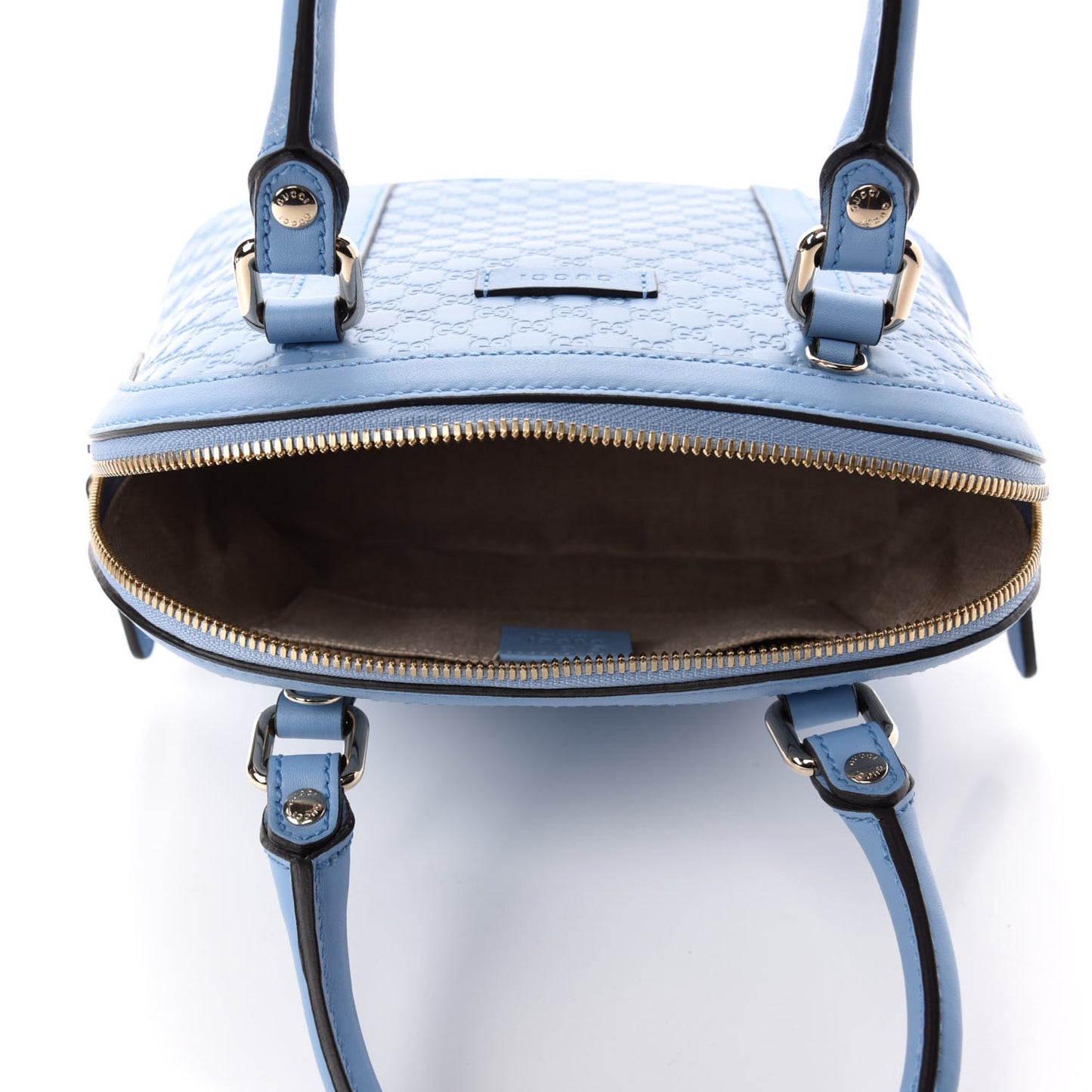 Microguccissima Mini Dome Bag Mineral Blue
