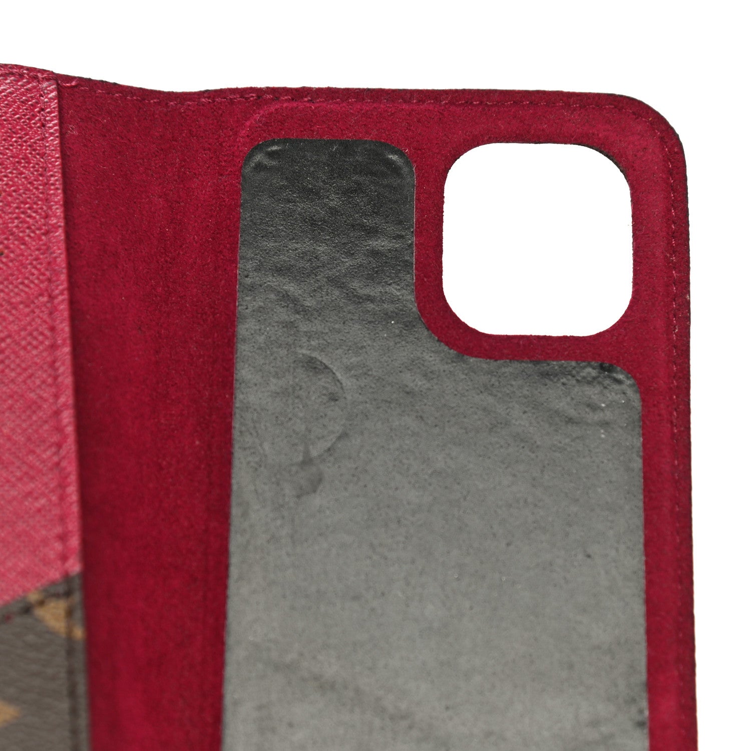 Louis Vuitton Monogram iPhone 12 Pro Folio Case Fuchsia 9 of 11