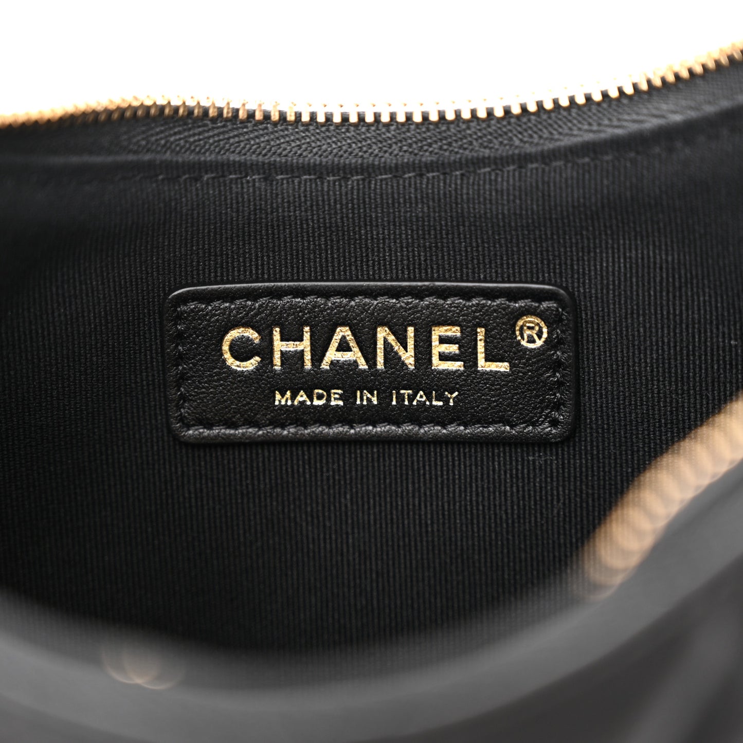 Lambskin Quilted Small Hobo Bag Black