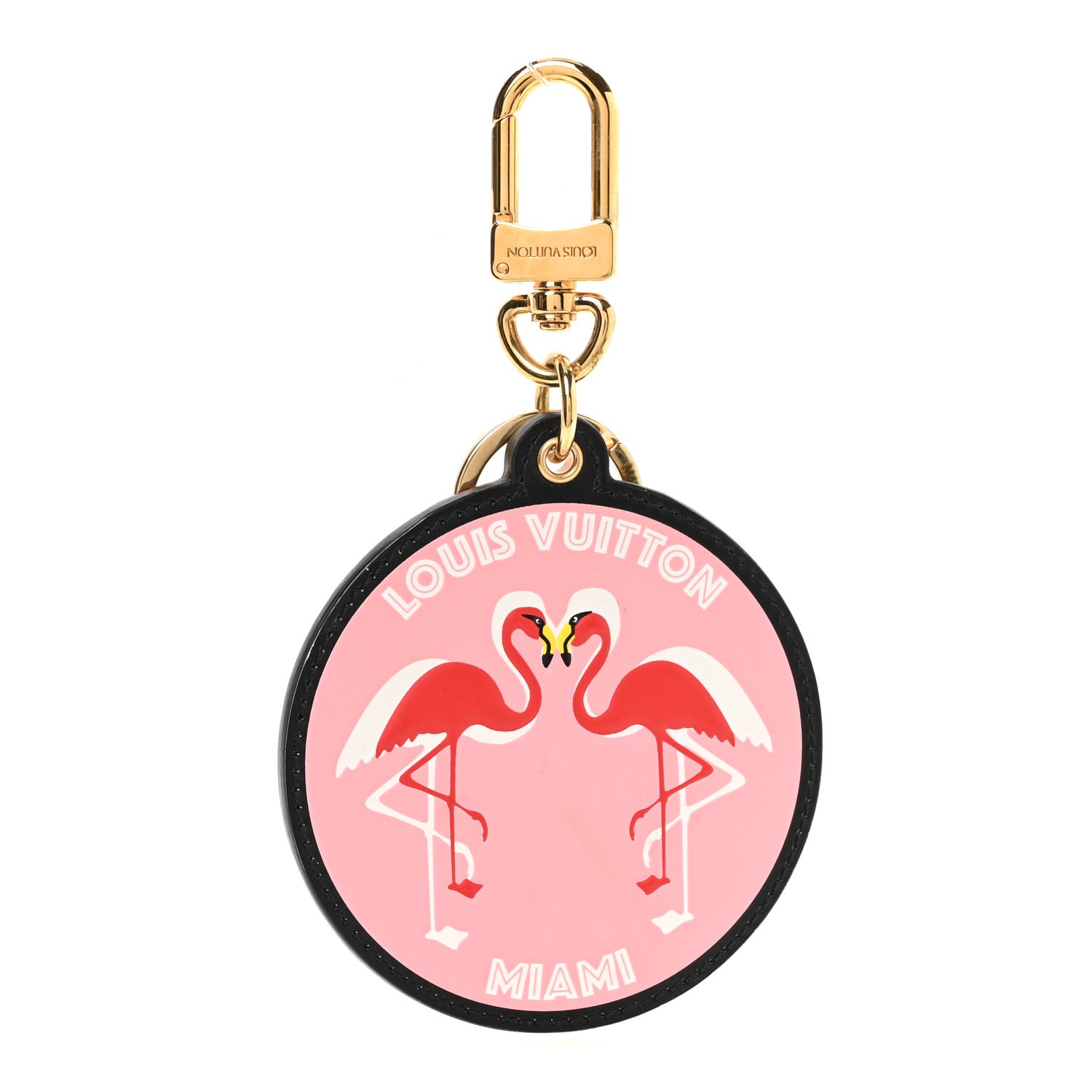 Louis Vuitton World Tour Flamingo Bag Charm Key Holder 1 of 4