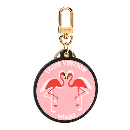 Louis Vuitton World Tour Flamingo Bag Charm Key Holder 1 of 4
