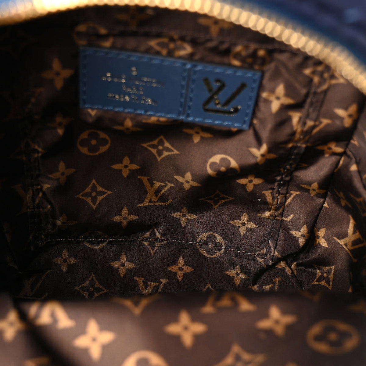 Louis Vuitton Econyl Mini Monogram Pillow Palm Springs Backpack Mini Navy 4 of 8