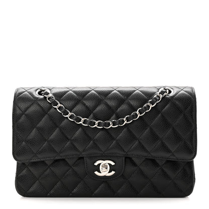 Chanel Caviar Quilted Medium Double Flap Black 1 of 11