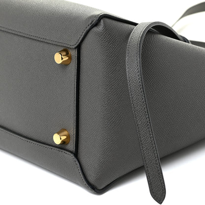 Celine Grained Calfskin Mini Belt Bag Grey 9 of 12