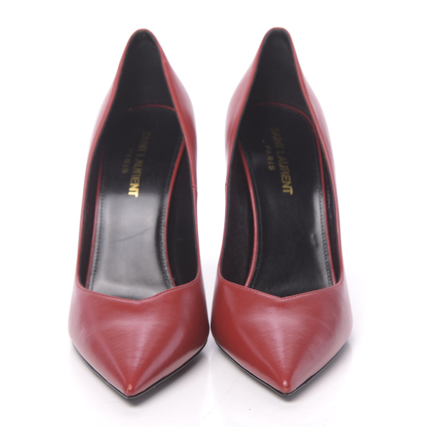 Calfskin Kiki 100 Pumps 37.5 Red
