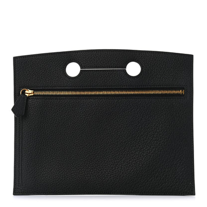 Hermes Togo Backpocket Pouch 25 Black 1 of 7