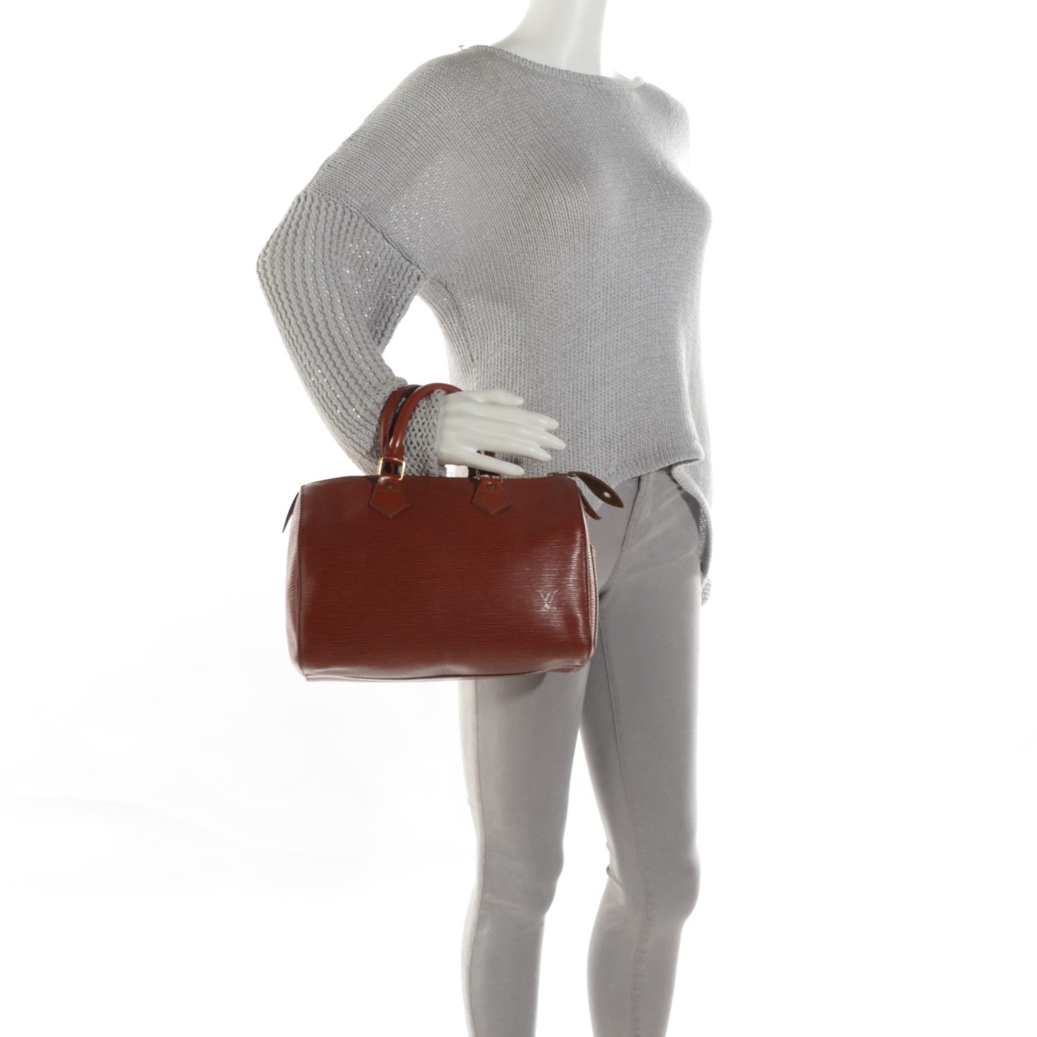 Louis Vuitton Epi Speedy 25 Fawn 2 of 14
