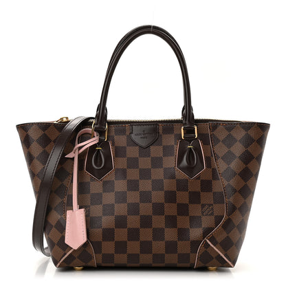 Louis Vuitton Damier Ebene Caissa Tote PM Rose Ballerine 1 of 11