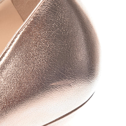 Christian Louboutin Metallic Nappa Fifi 100 Pumps 36 Pink 8 of 8