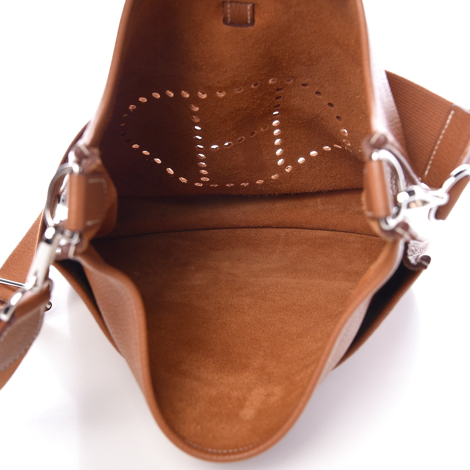 Hermes Taurillon Clemence Evelyne III GM Gold 5 of 11