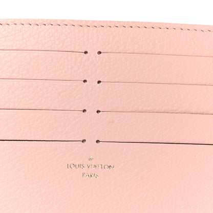 Louis Vuitton Calfskin Felicie Card Holder Insert Rose Poudre 12 of 12