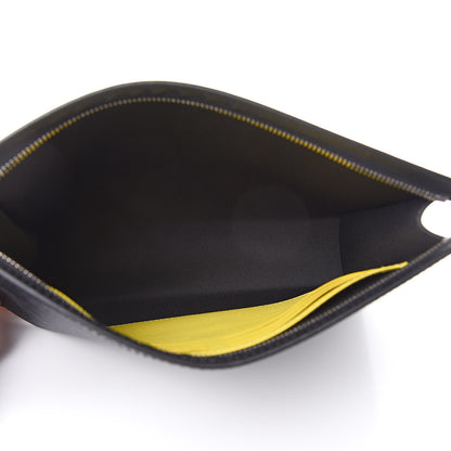 Louis Vuitton Damier Graphite Pochette Voyage MM Yellow 5 of 10