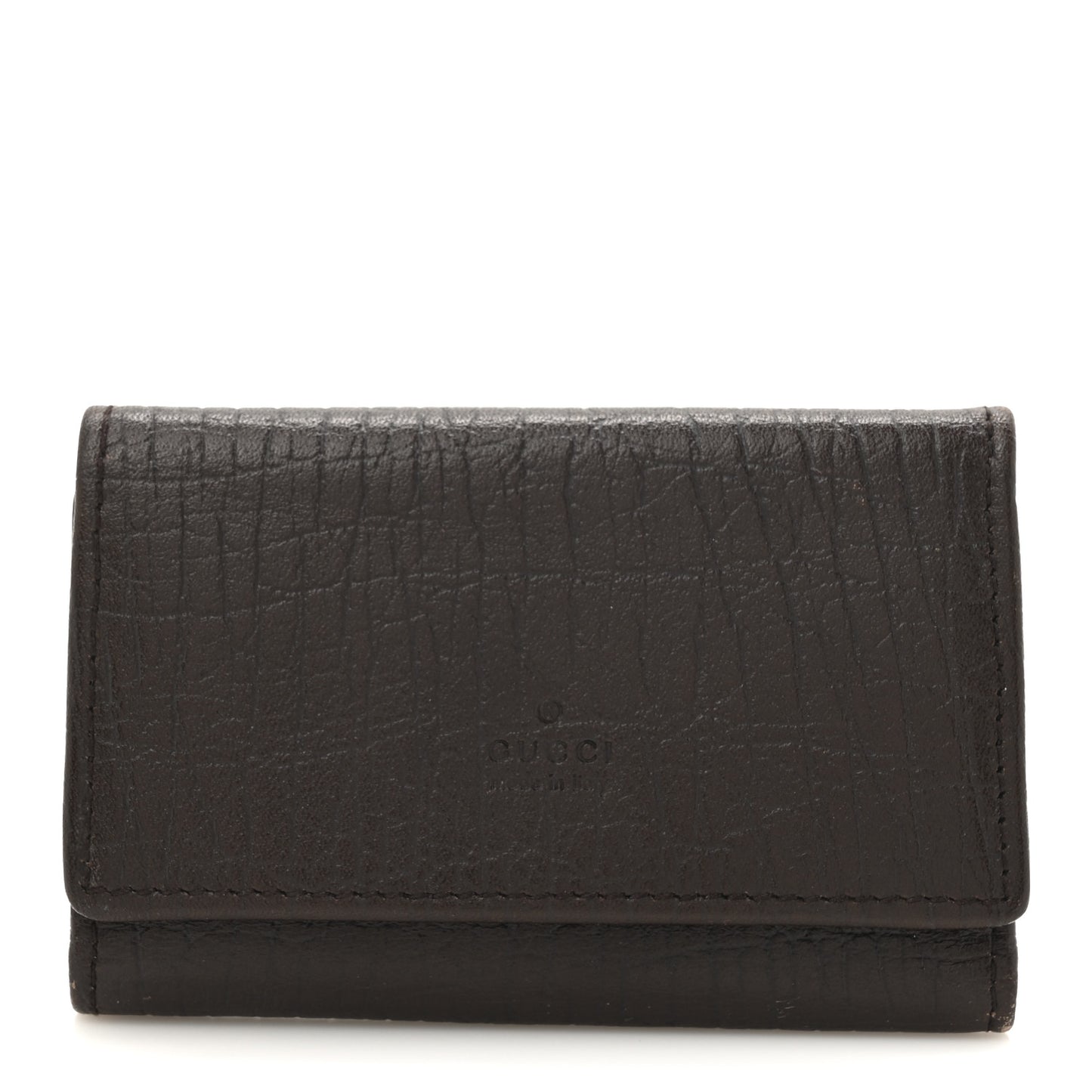 Calfskin 6 Key Holder Brown
