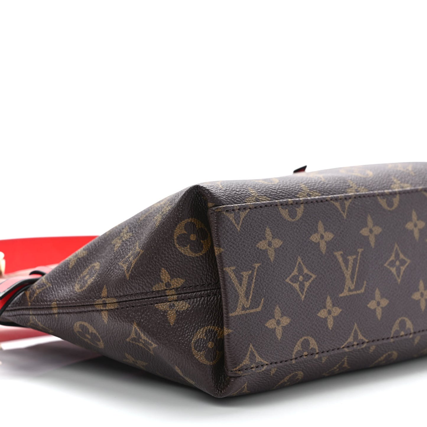 Monogram Tuileries Besace Caramel Rouge