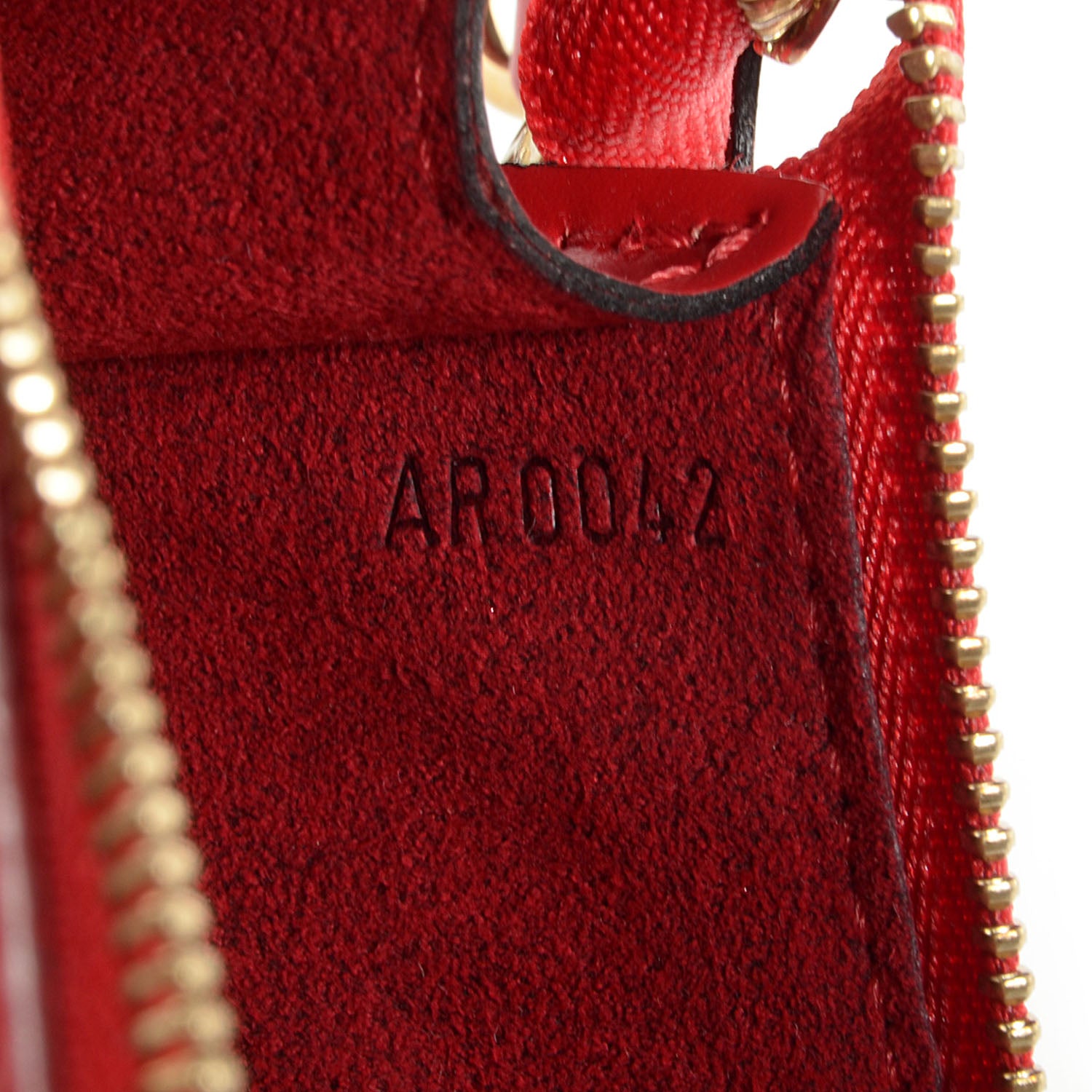 Louis Vuitton Epi Pochette Accessories 24 Rouge 6 of 7