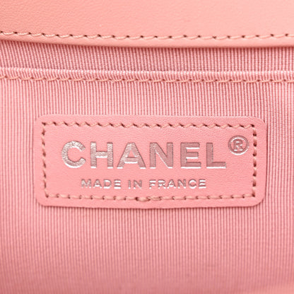 Chanel Calfskin Quilted Medium Boy Flap Light Pink 6 of 11