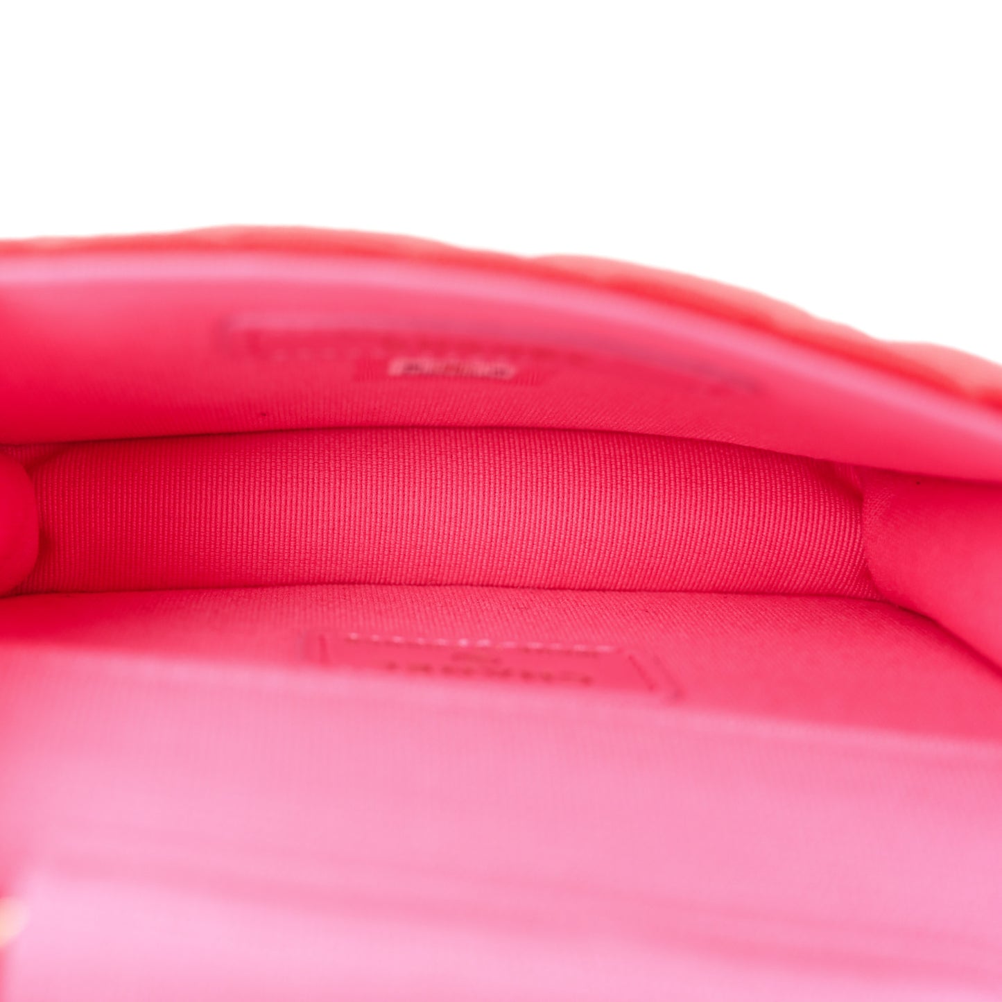 Jersey Quilted Micro Mini Flap Red