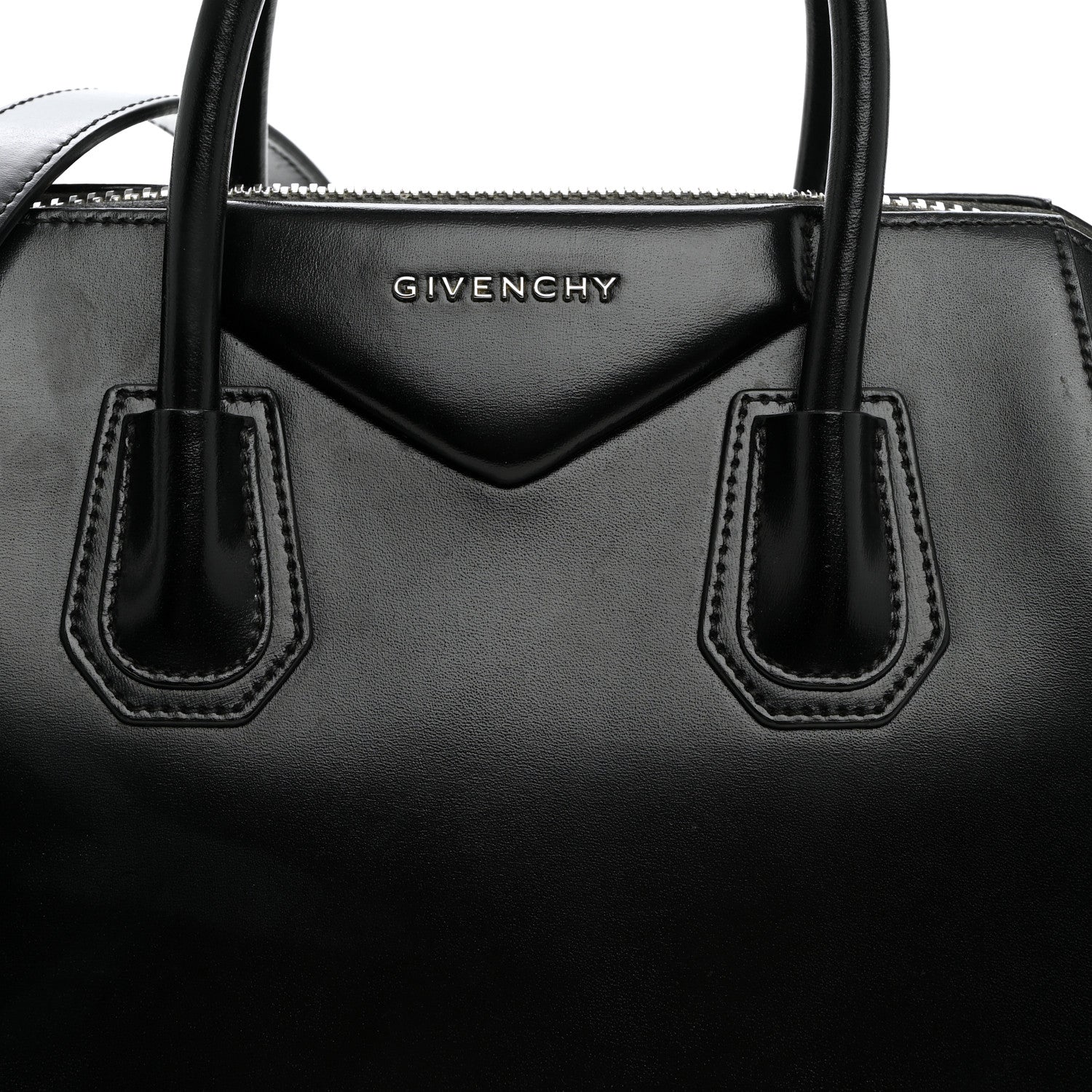 Givenchy Shiny Lord Calfskin Small Antigona Black 8 of 12