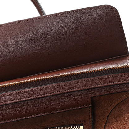 Celine Supple Shiny Lambskin Medium New Luggage Brick 11 of 11