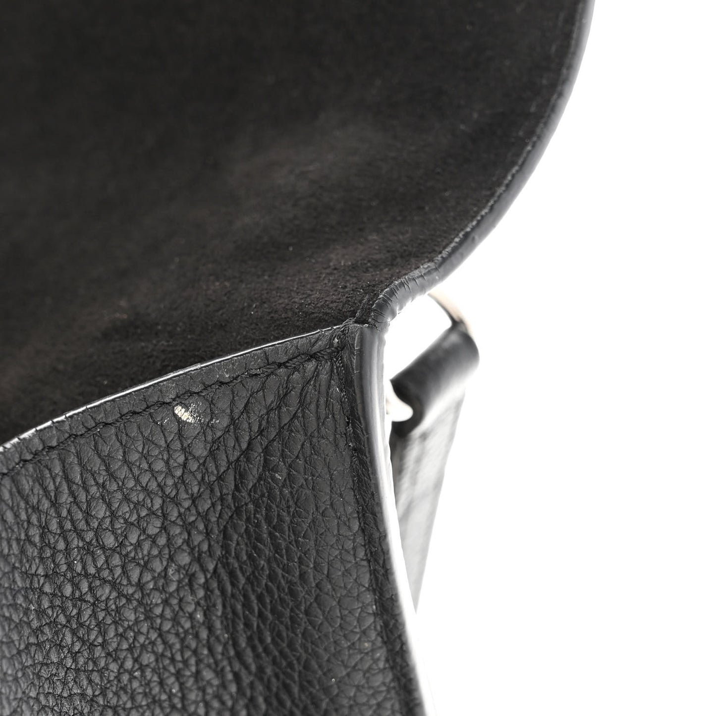 Soft Calfskin Mylockme Chain Bag BB Black