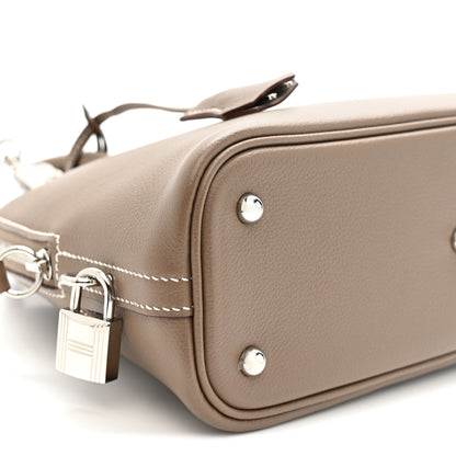 Hermes Evercolor Verso 1923 Bolide 25 Etoupe Gris Perle 8 of 9