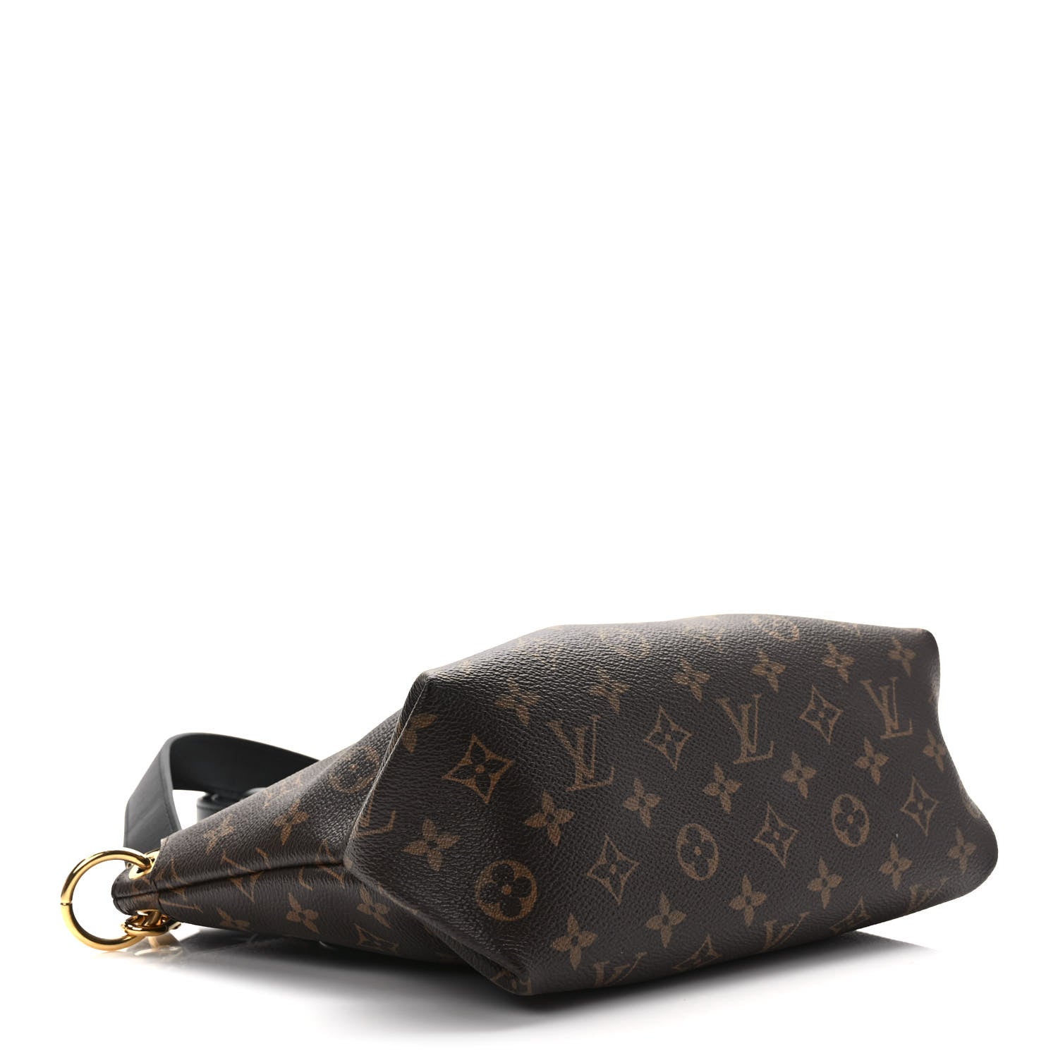 Louis Vuitton Monogram Flower Zipped Tote PM Black 4 of 8