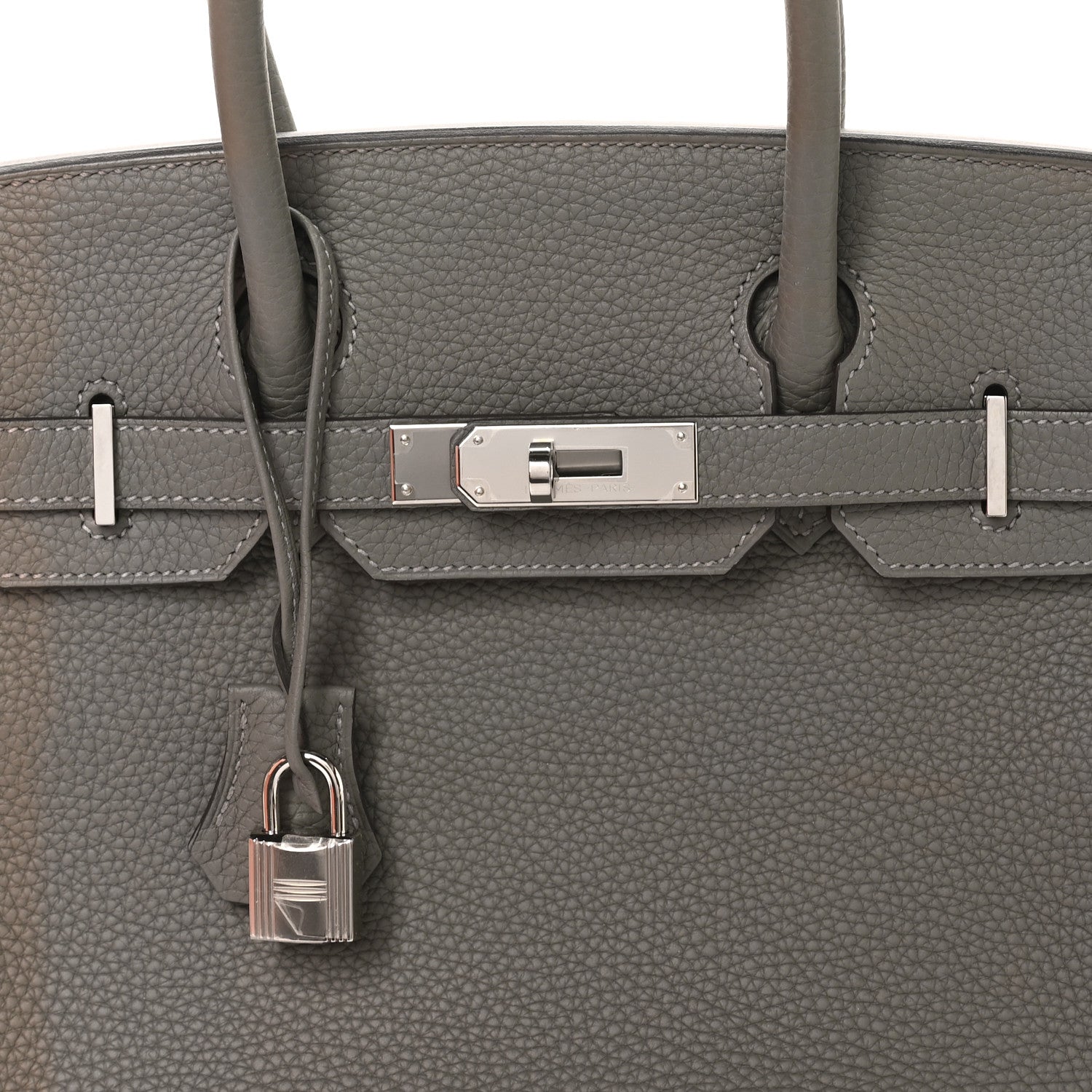 Hermes Togo Birkin 30 Gris Meyer 8 of 11