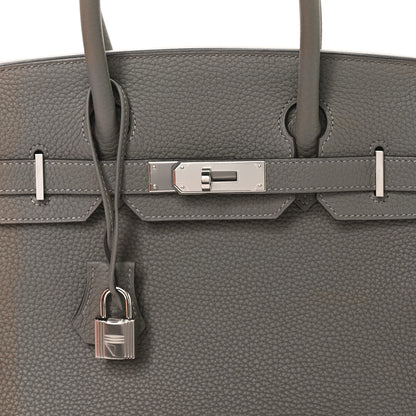 Hermes Togo Birkin 30 Gris Meyer 8 of 11