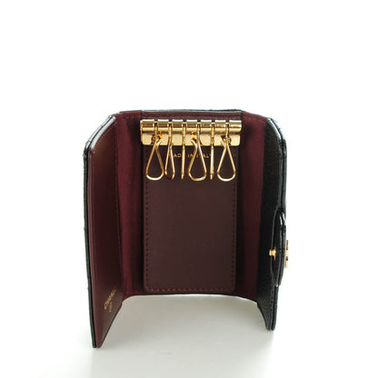 Chanel Caviar Quilted 6 Key Holder Black 5 of 8