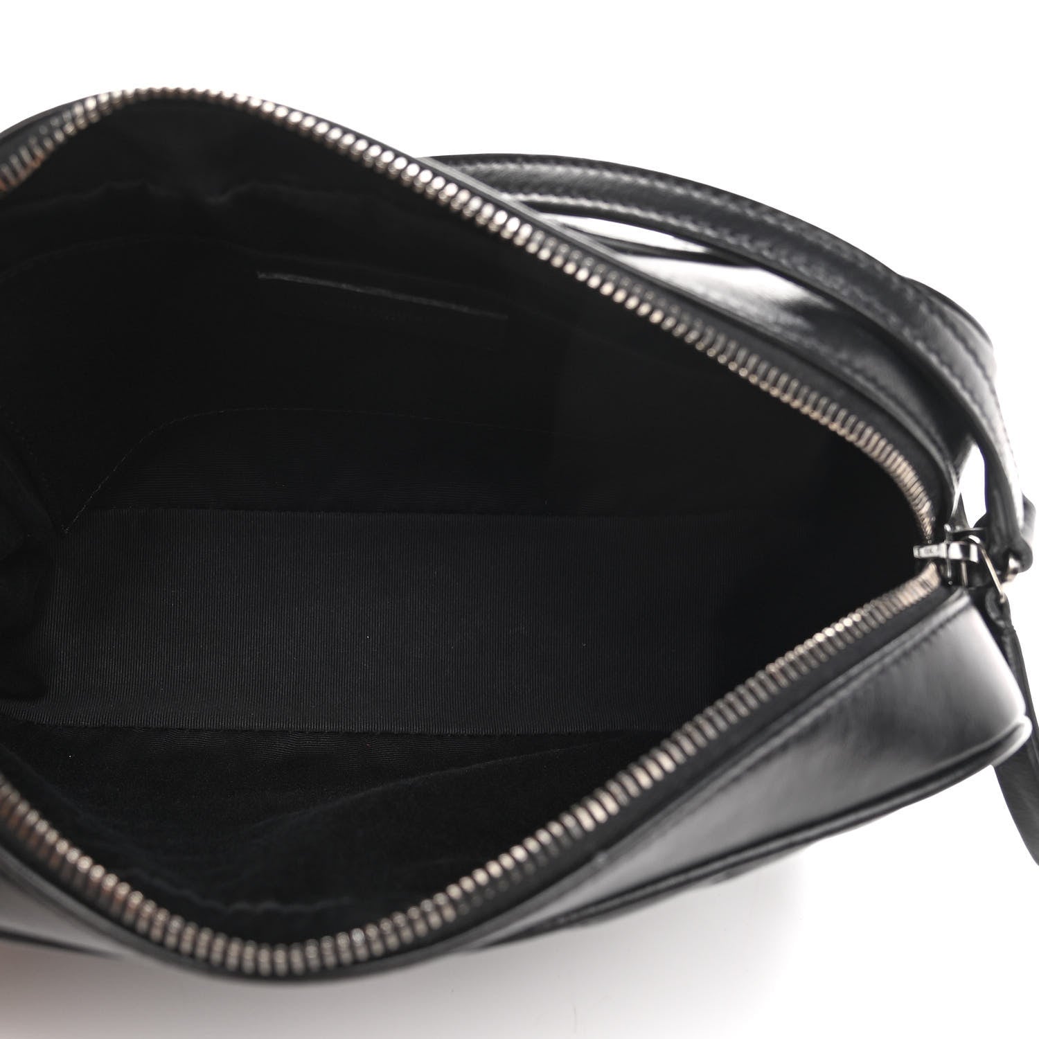 Saint Laurent Calfskin Matelasse Monogram Lou Camera Bag Black 5 of 12