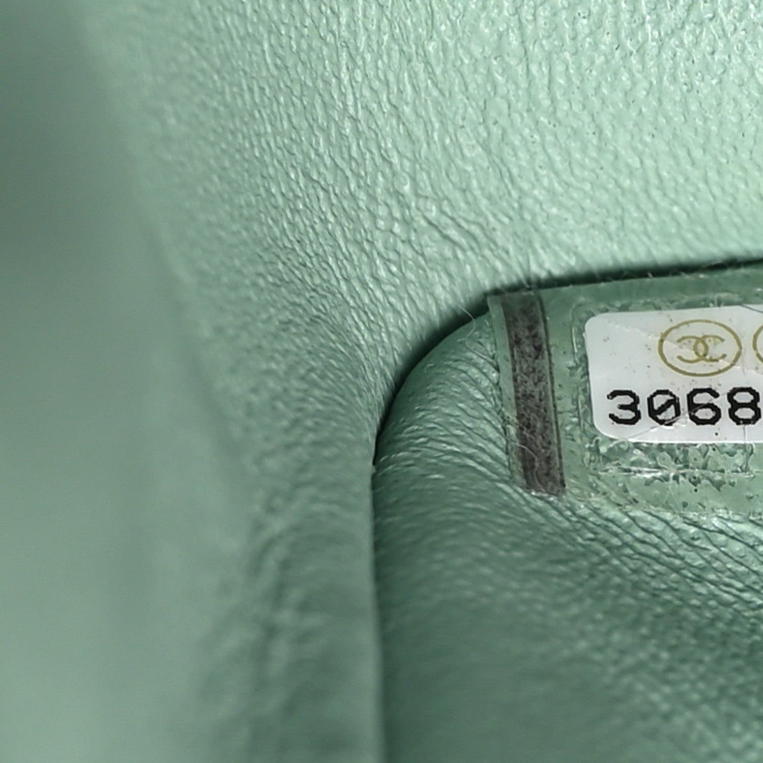 Chanel Lambskin Quilted Mini Square Flap Light Green 7 of 10