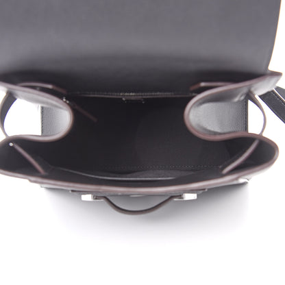 MCM Calfskin Essential Monogram Small Backpack Black 5 of 11