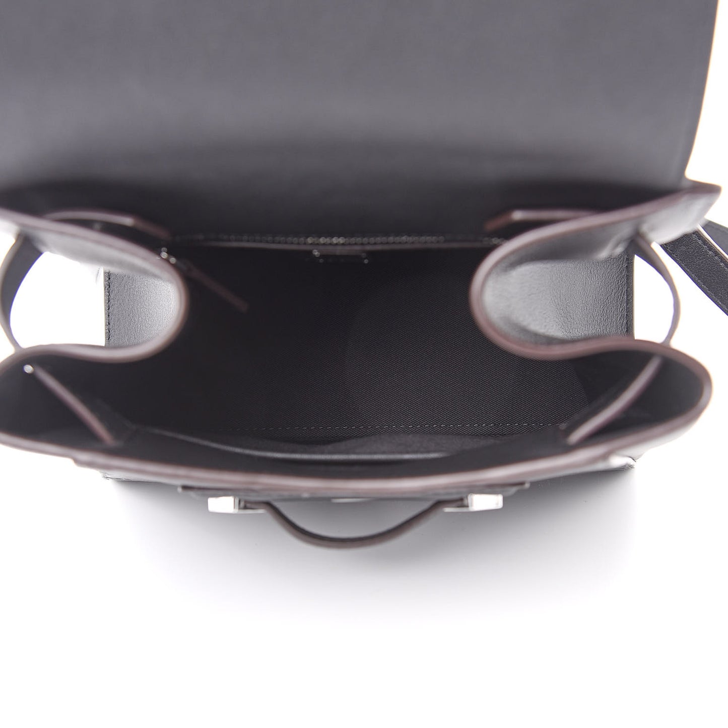 Calfskin Essential Monogram Small Backpack Black