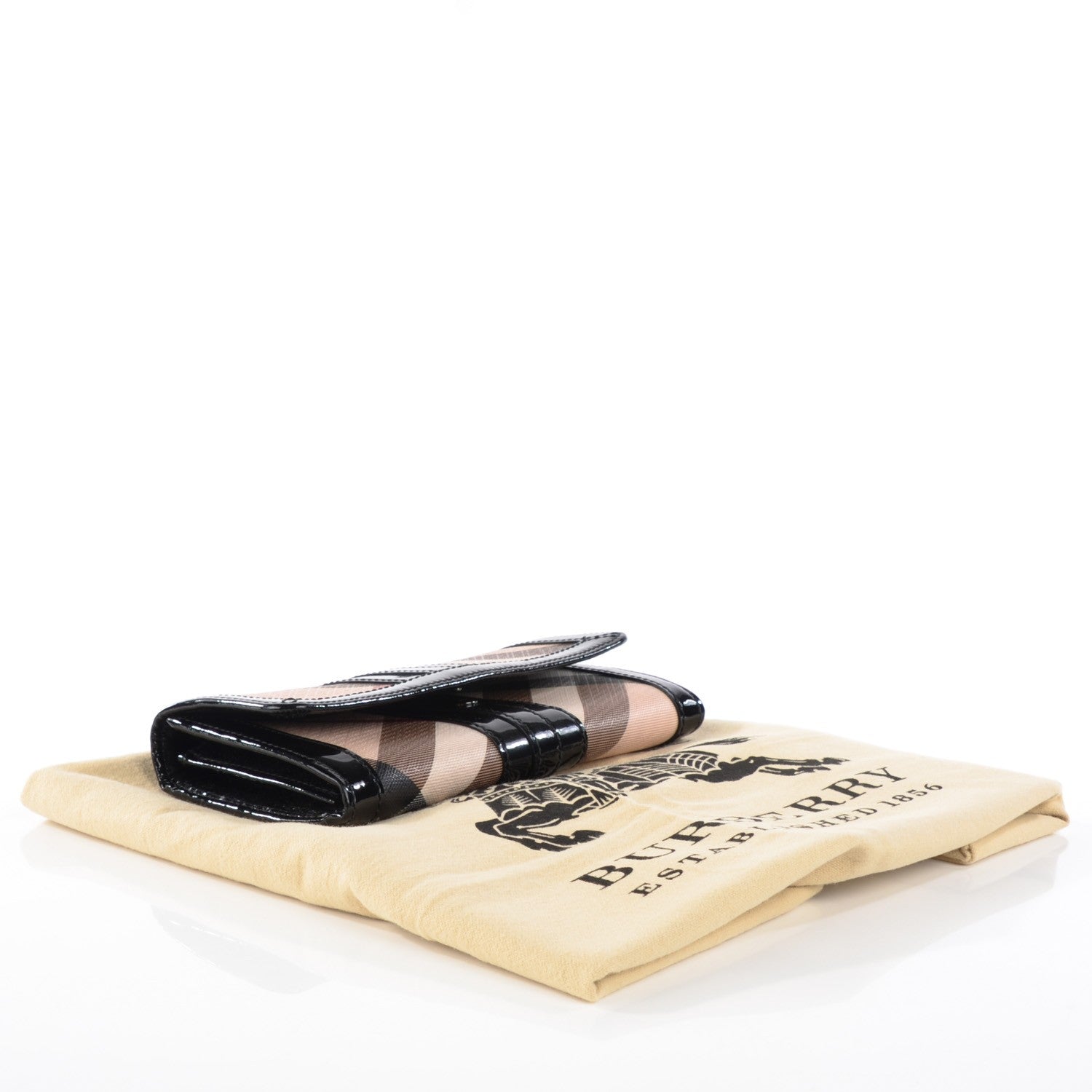 Burberry Nova Check Penrose Continental Wallet Black 4 of 8