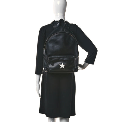 Givenchy Calfskin Star Backpack Black White 2 of 12